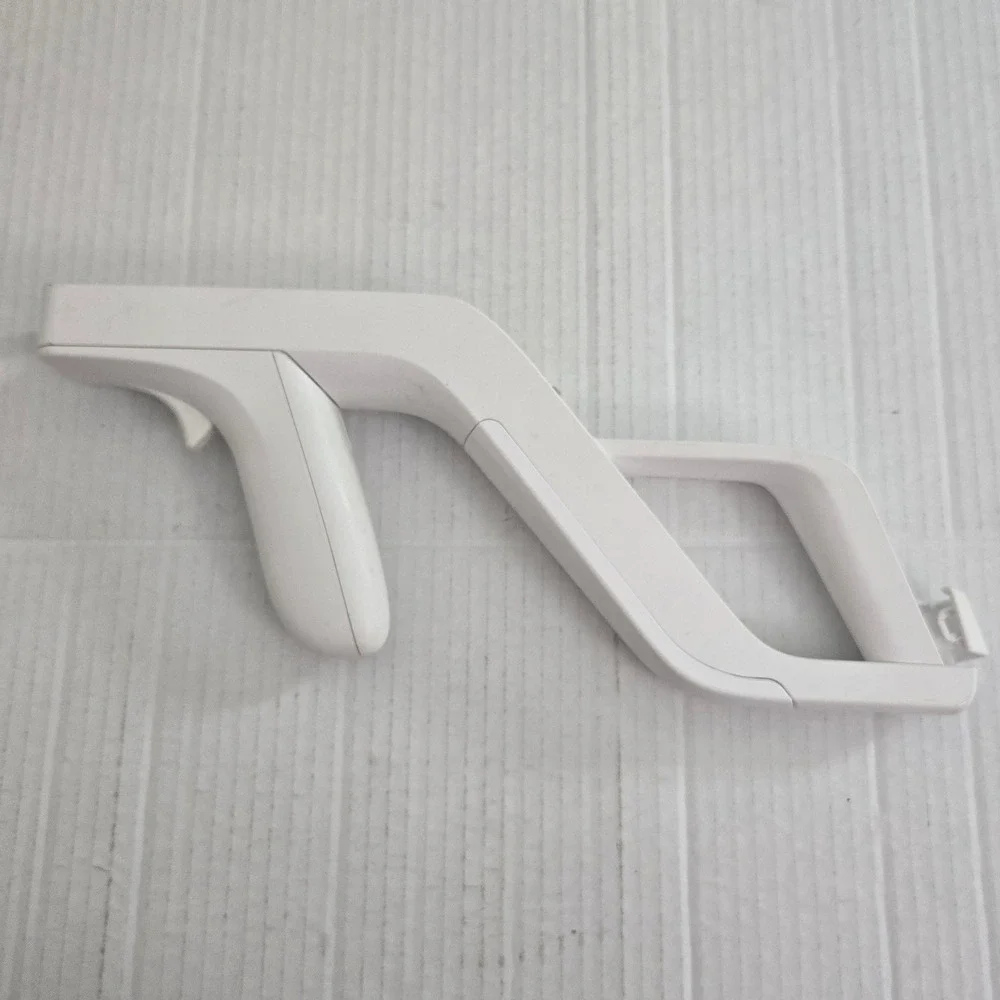 Nintendo Wii Zapper Gun Controller Attachment OEM Original White RVL-026